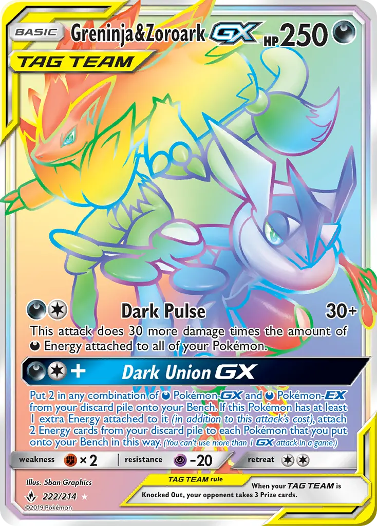Greninja & Zoroark GX