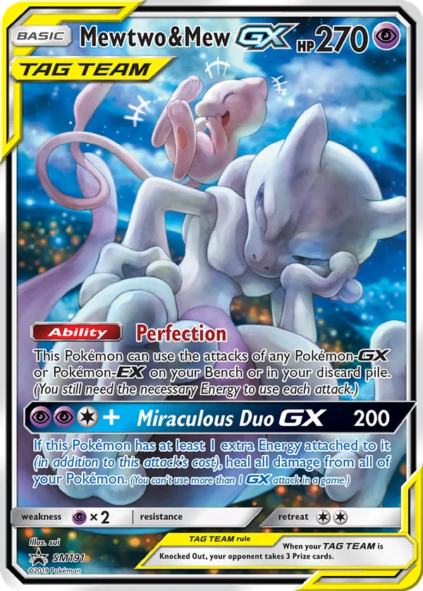 Mewtwo & Mew GX