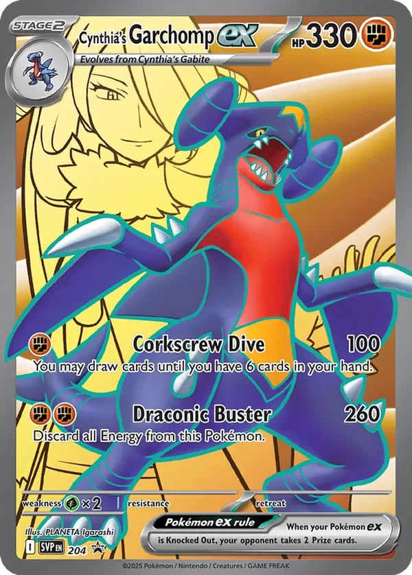 Cynthia's Garchomp ex